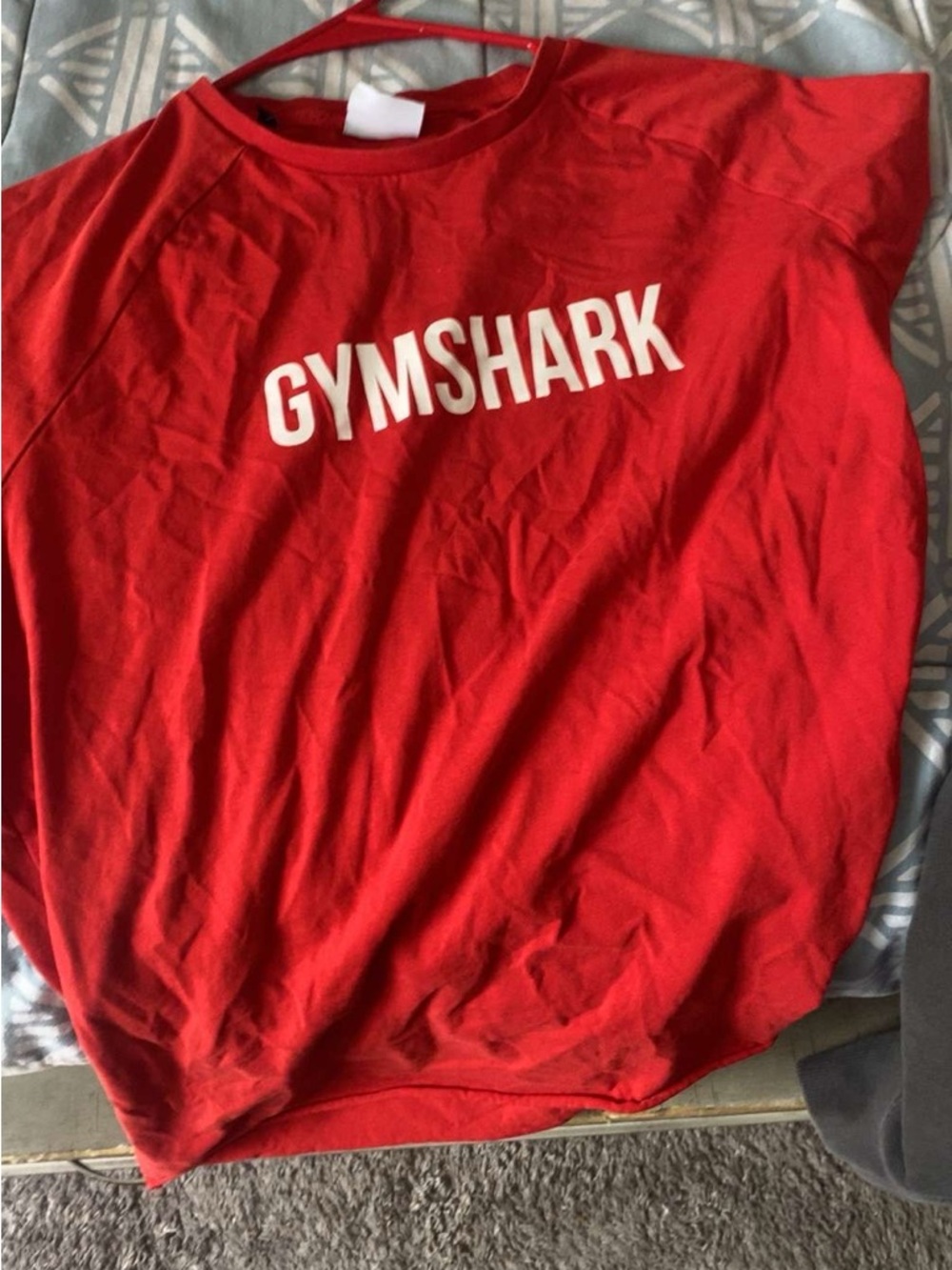 Gymshark Red Logo Tee Unisex